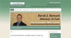 Desktop Screenshot of divorcelawstlmo.com